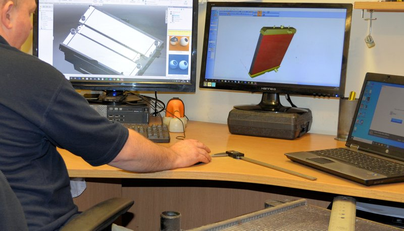We create production drawings in-house using the latest CAD/CAM software , which allows a rapid development process and quick turnaround time for new projects